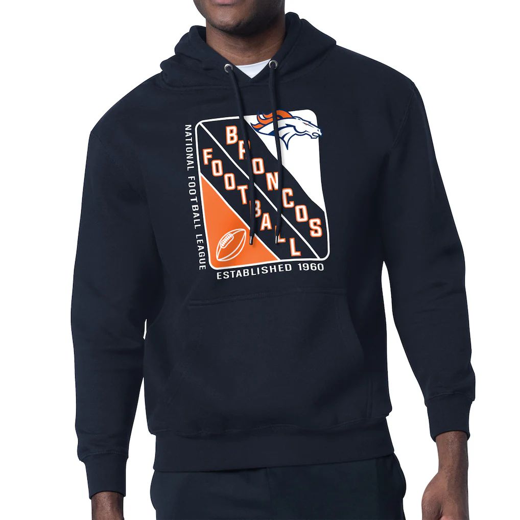 Men 2026 NFL Denver Broncos blue Hoodie hooded style 02->denver broncos->NFL Jersey
